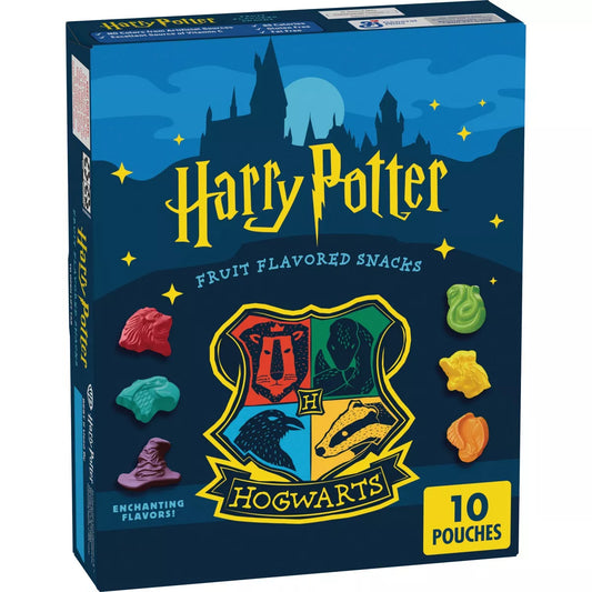 PRE-ORDEN- Betty Crocker Harry Potter Fruit Snacks - 8oz/10ct TARDA DE 2-4 SEMANAS EN LLEGAR