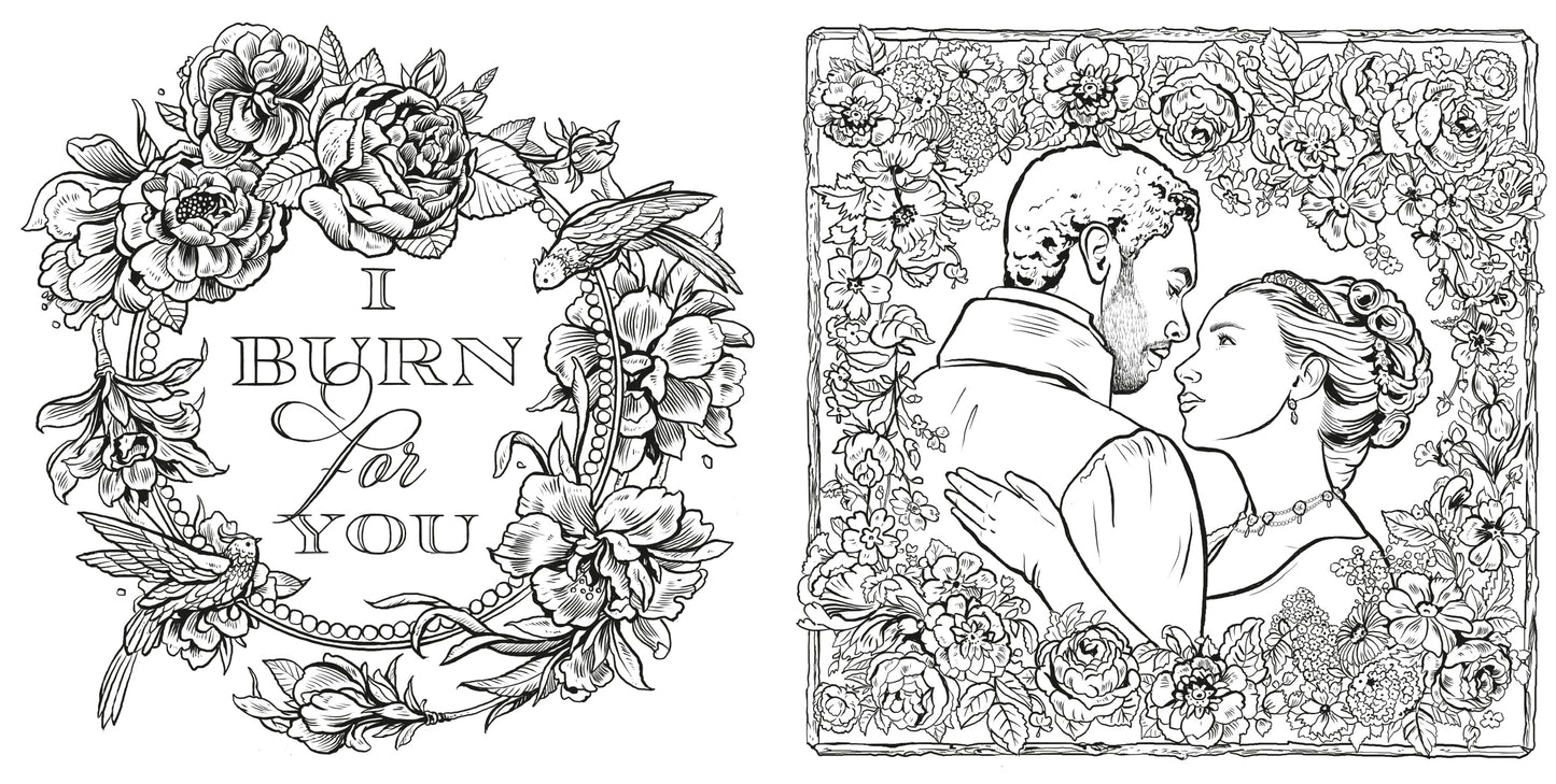 PRE-ORDEN- Bridgerton: The Official Coloring Book TARDA DE 2 A 5 SEMANAS EN LLEGAR