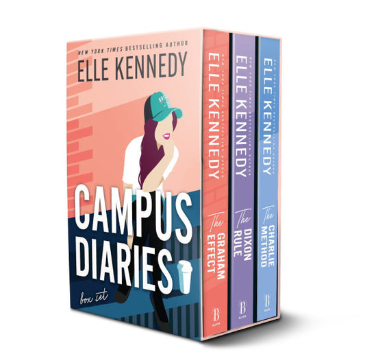 PRE-ORDEN- Campus Diaries Series Complete Boxed Set: The Graham Effect, The Dixon Rule, and The Charlie Method by Elle Kennedy TARDA DE 2-5 SEMANAS EN LLEGAR