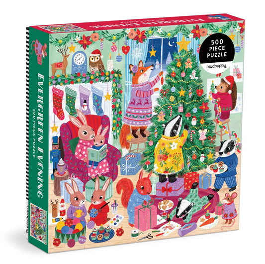 Evergreen Evening 500 Piece Family Puzzle