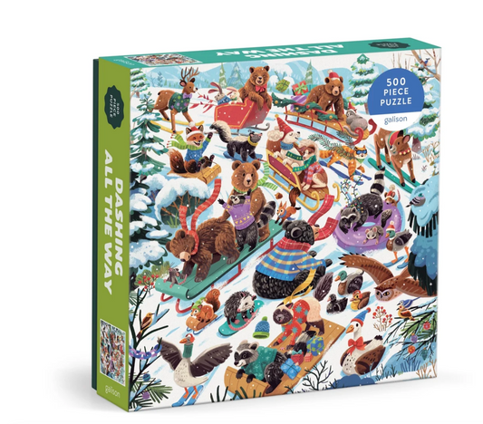 Dashing All the Way ( SPEED DEMONS) 500 Piece Puzzle