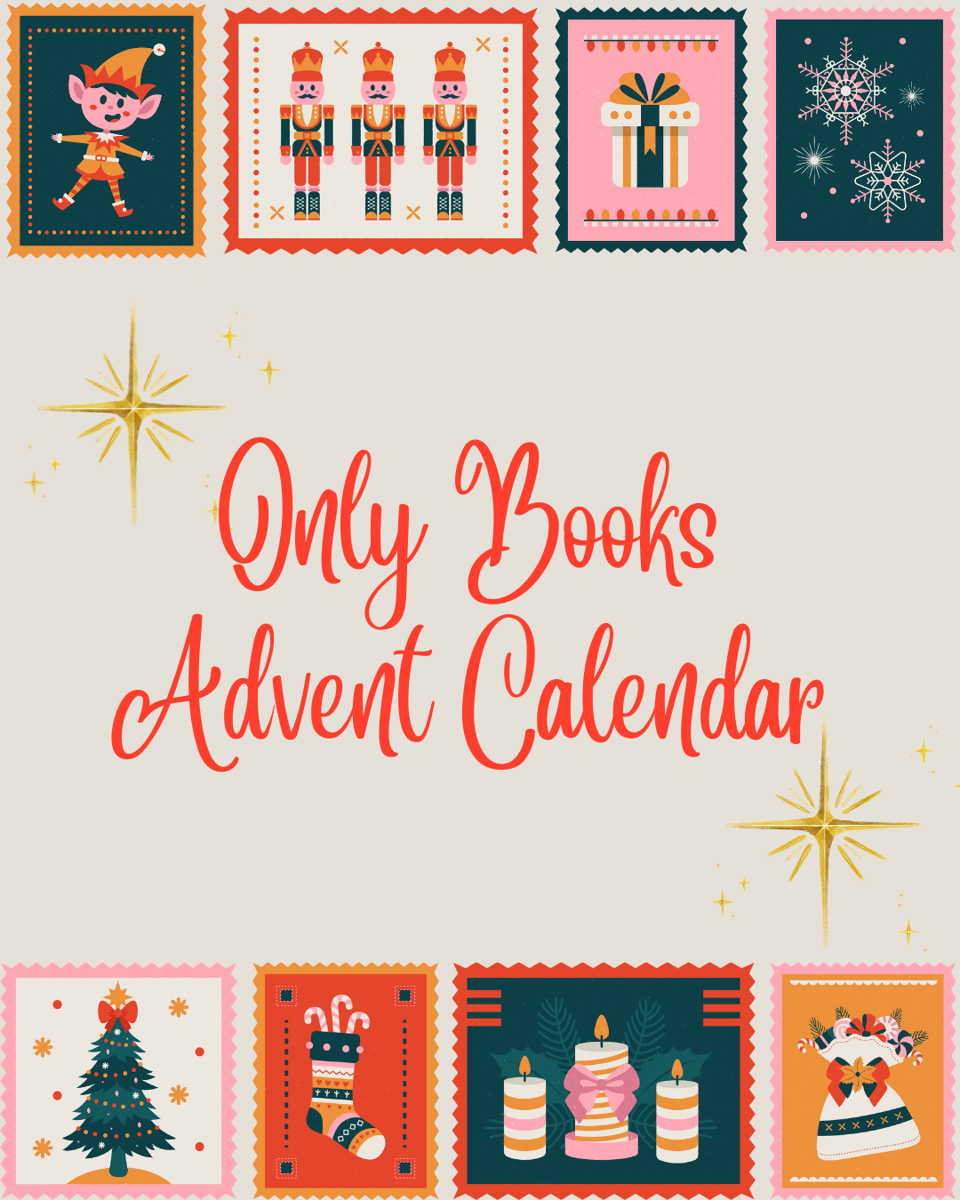 PRE-ORDEN-  Books Advent Calendar Tu Eliges que libros de te envían SE ENVÍAN A PRINCIPIOS DE DICIEMBRE