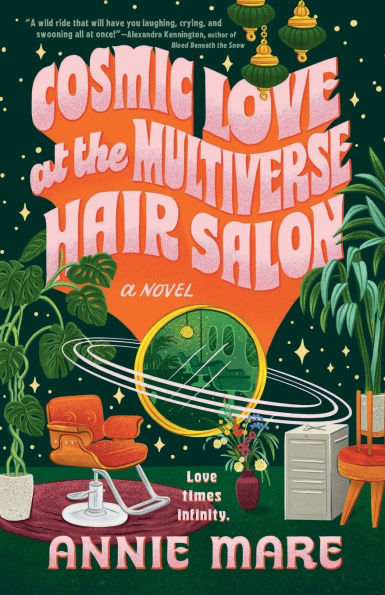 Cosmic Love at the Multiverse Hair Salon by Annie Mare