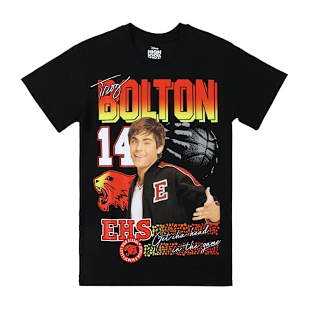 PRE-ORDEN- Disney High School Musical Troy Graphic Tee TARDA DE 2-4 SEMANAS EN LLEGAR