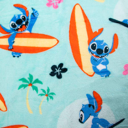 PRE-ORDEN- Disney Stitch Silk Touch Throw Blanket 40in x 50in TARDA DE 2-4 SEMANAS EN LLEGAR