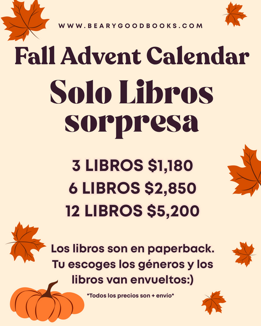 FALL ADVENT CALENDAR SOLO LIBROS SORPRESA