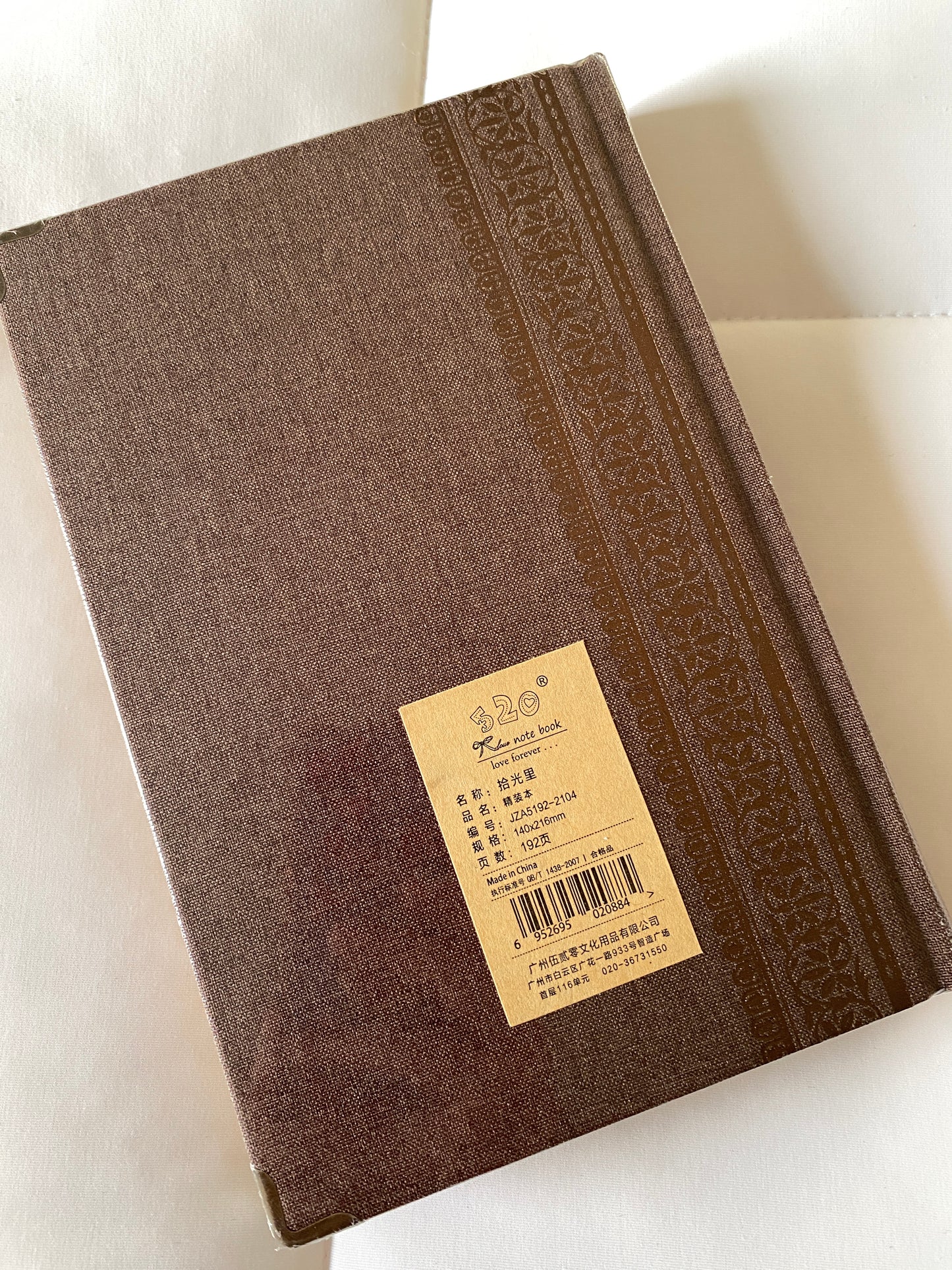 Libreta clásica de pasta gruesa