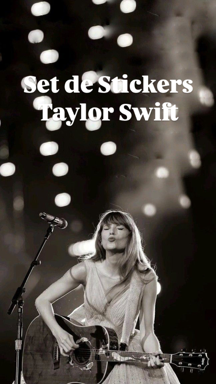Set de Stickers: Taylor Swift (25 piezas)