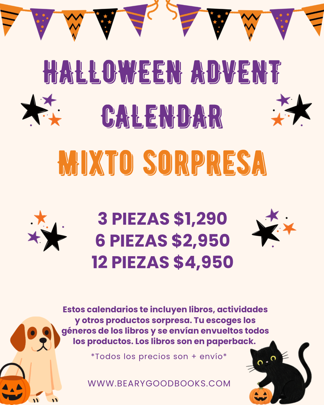 SPOOKY ADVENT CALENDAR MIXTO SORPRESA