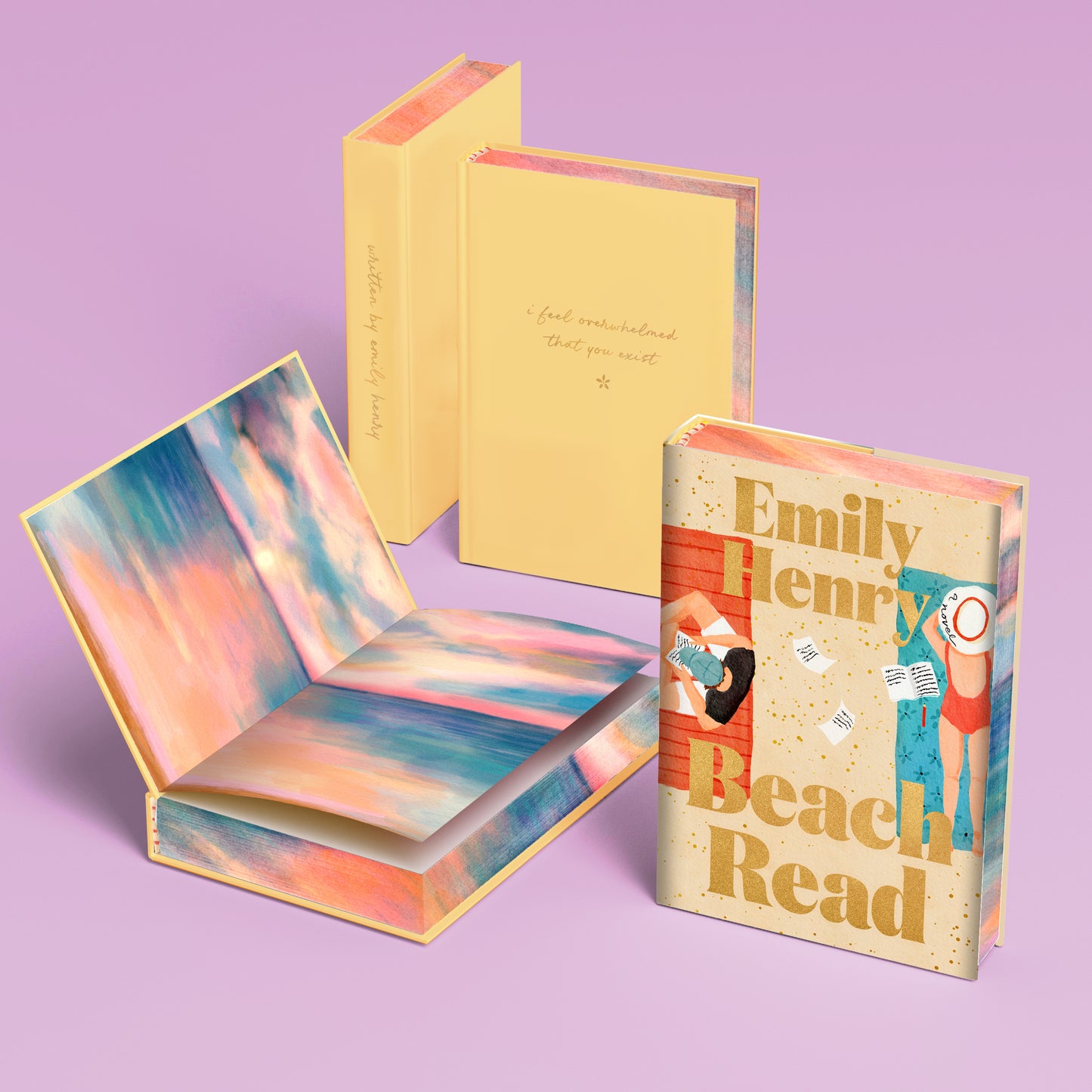 PRE-ORDEN-  Beach Read Deluxe Edition | Emily Henry TARDA DE 2-5 SEMANAS EN LLEGAR