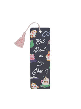 PRE-ORDEN- Eat, Read, & Be Merry Bookmark TARDA DE 2-5 SEMANAS EN LLEGAR A PARTIR DEL 9 DE SEPTIEMBRE