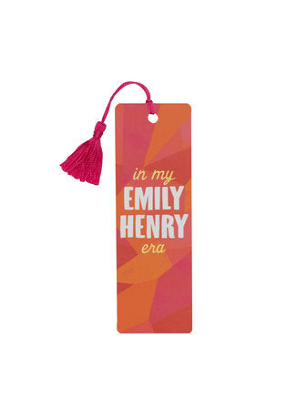 PRE-ORDEN-Emily Henry: In My Emily Henry Era Bookmark TARDA DE 2-5 SEMANAS EN LLEGAR A PARTIR DEL 9 DE SEPTIEMBRE