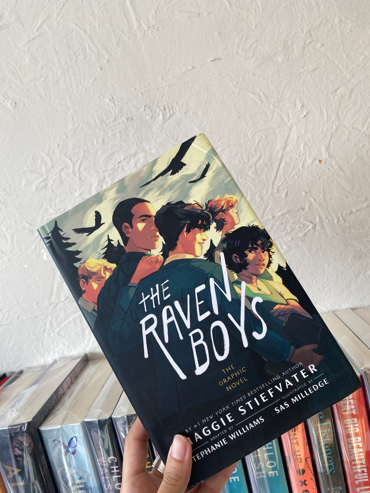 Raven Rider Book The Raven Boys: The Graphic Novel (Part of The Raven Cycle: The Graphi ...