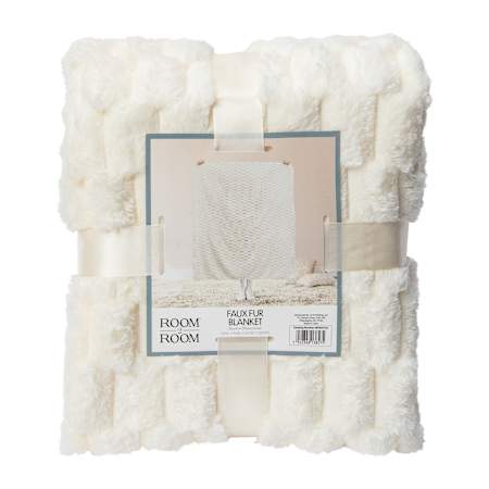 PRE-ORDEN- Faux Fur Blanket 50in x 60in TARDA DE 2-4 SEMANAS EN LLEGAR