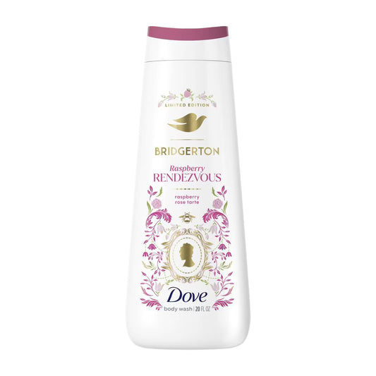 PREORDEN -Dove Beauty Limited Edition Bridgerton Body Wash - Raspberry Rendezvous -Raspberry and Vanilla Scent - 20oz- 2 A 4 SEMANAS EN LLEGAR