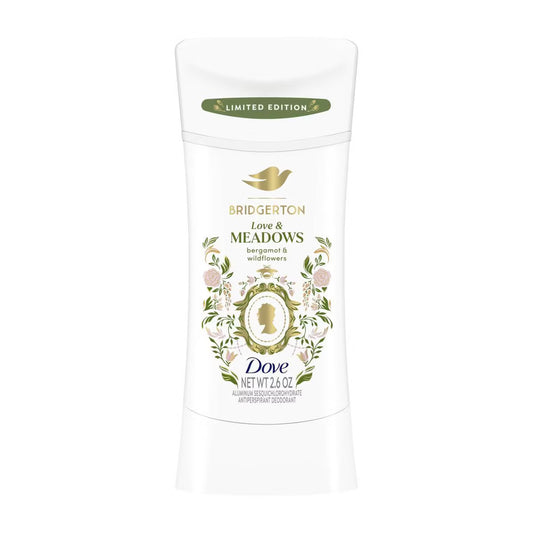 PREORDEN -Dove Beauty Limited Edition Bridgerton Antiperspirant & Deodorant Stick - Love & Meadows - Bergamot & Wildflowers Scent - 2.6oz - 2 A 4 SEMANAS EN LLEGAR