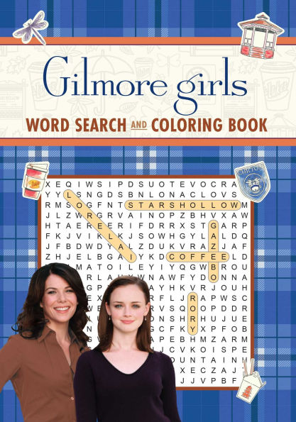 PRE-ORDEN- Gilmore Girls Word Search and Coloring Book by Editors of Thunder Bay Press TARDA DE 2-5 SEMANAS EN LLEGAR A PARTIR DEL 2 DE SEPTIEMBRE