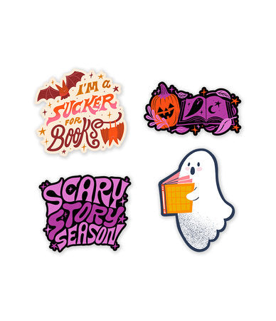 PRE-ORDEN- Halloween Scary Story Season Stickers TARDA DE 2-5 SEMANAS EN LLEGAR