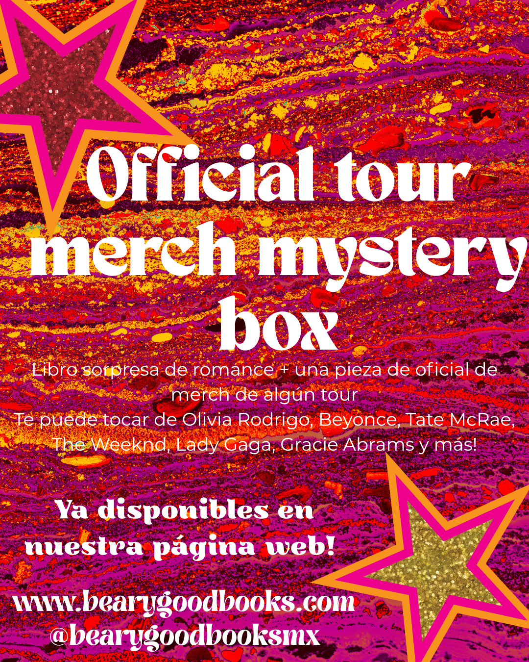 Official Tour Merch (tshirt) Mystery Box