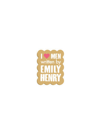 PRE-ORDEN- I Love Men Written by Emily Henry Enamel Pin TARDA DE 2-5 SEMANAS EN LLEGAR