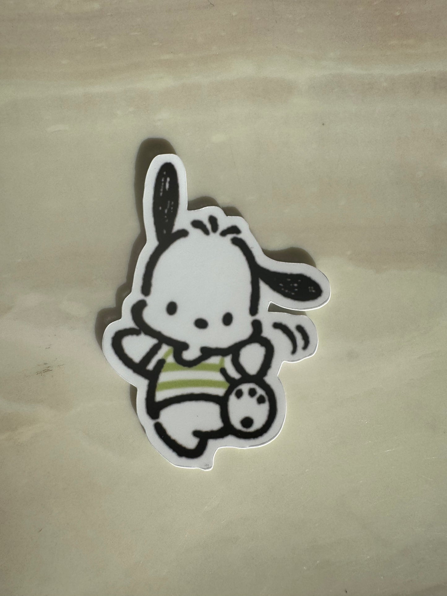 JUMPING PUPPY - STICKER WATERPROOF ( A PRUEBA DE AGUA)