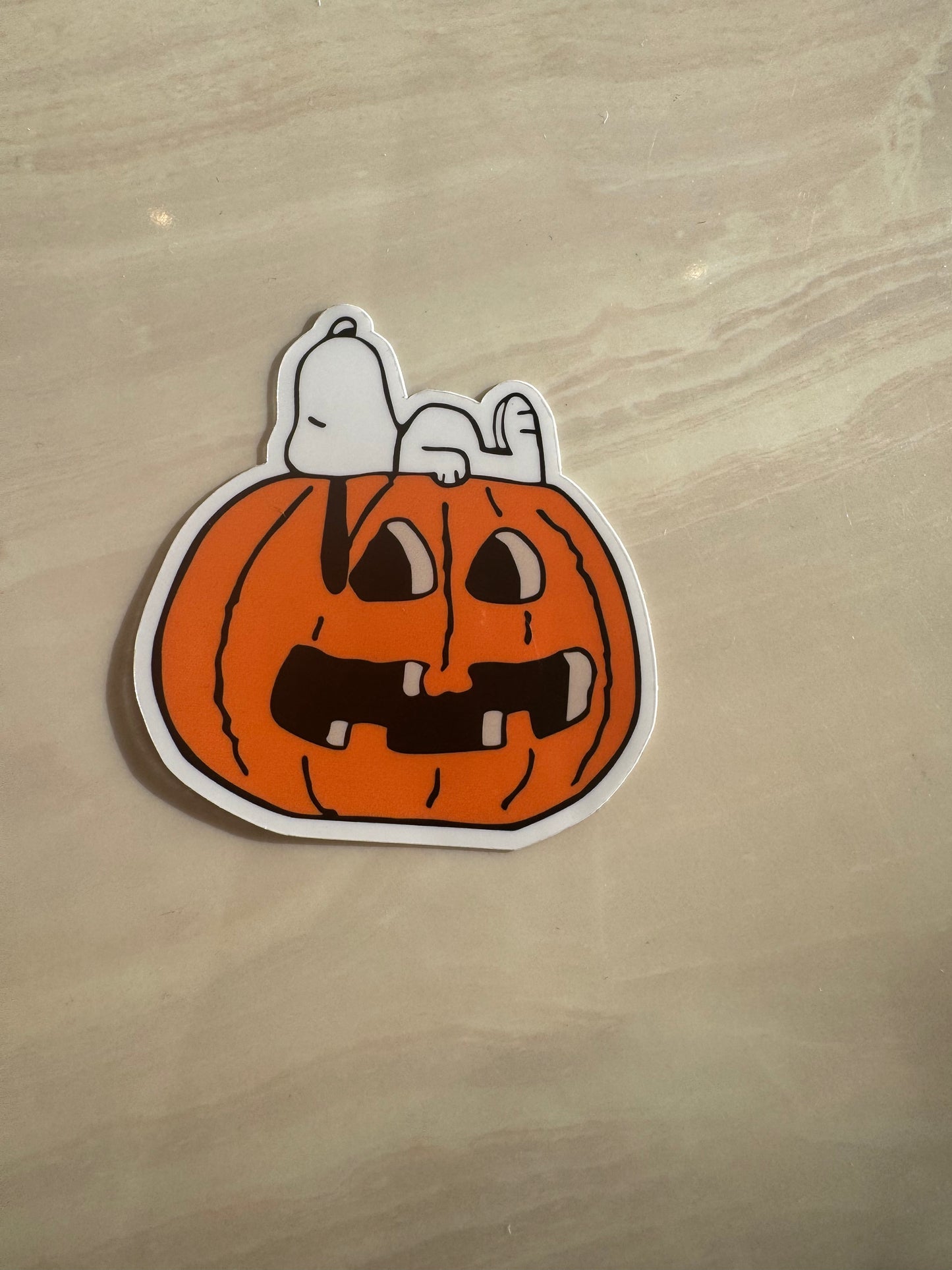 PUMPKIN PUPPY - STICKER WATERPROOF ( A PRUEBA DE AGUA)