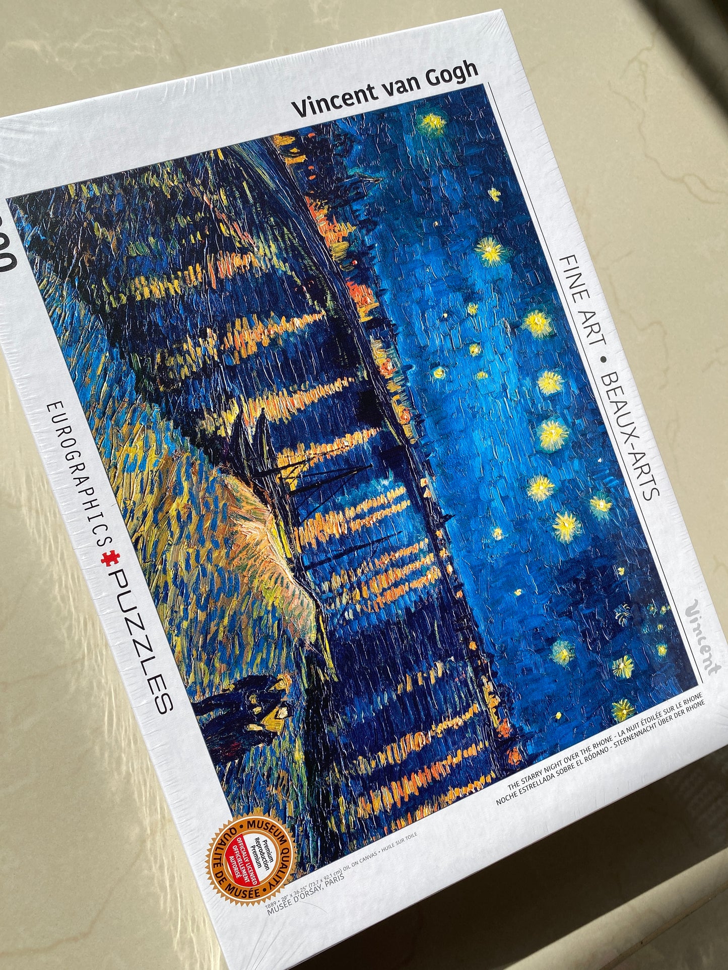 Starry Night Over the Rhone by Vincent Van Gogh