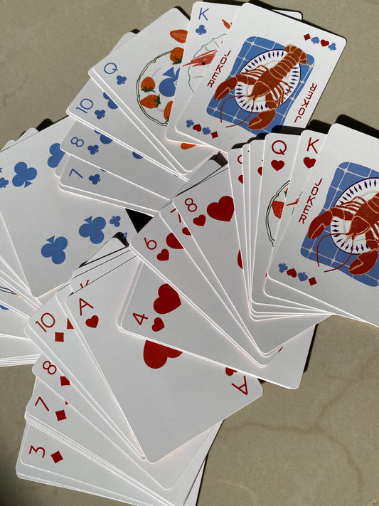 Mediterranean Summer Playing Cards - Artist Designed Deck of Cards