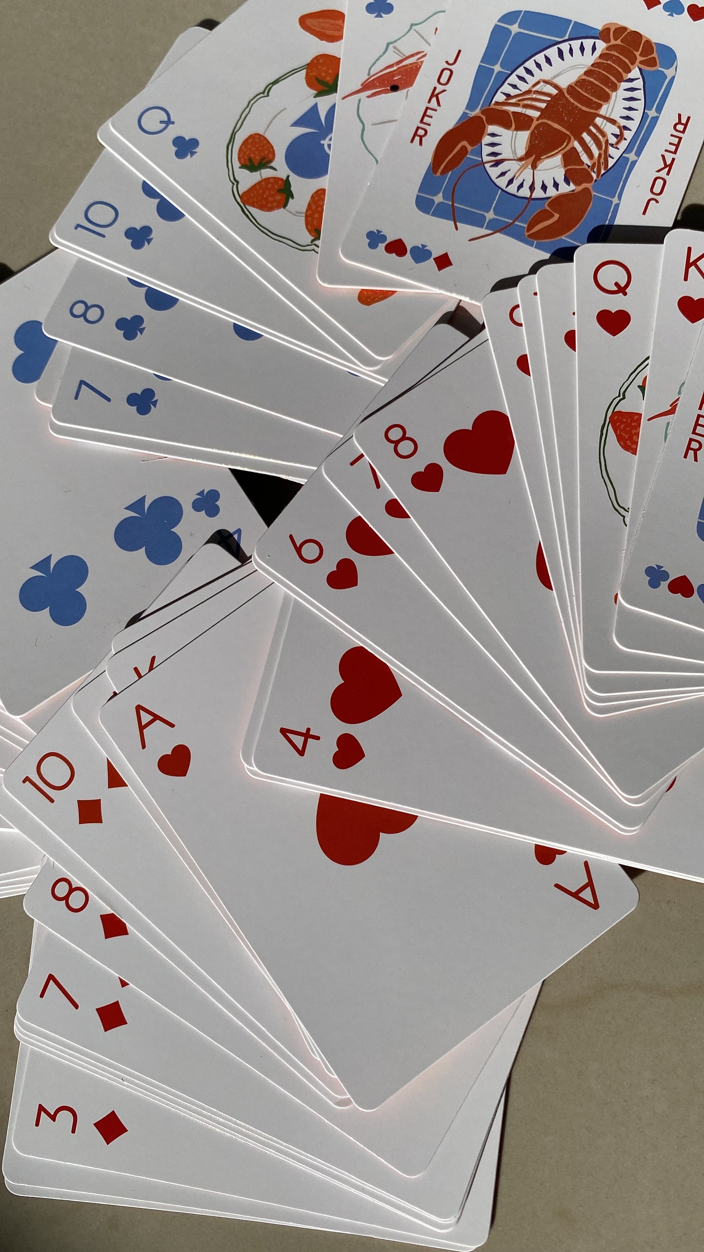 Mediterranean Summer Playing Cards - Artist Designed Deck of Cards