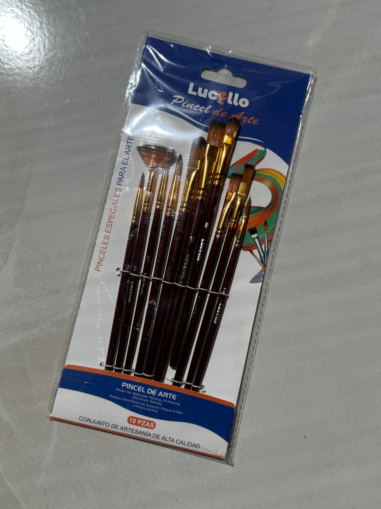 SET DE 10 PINCELES