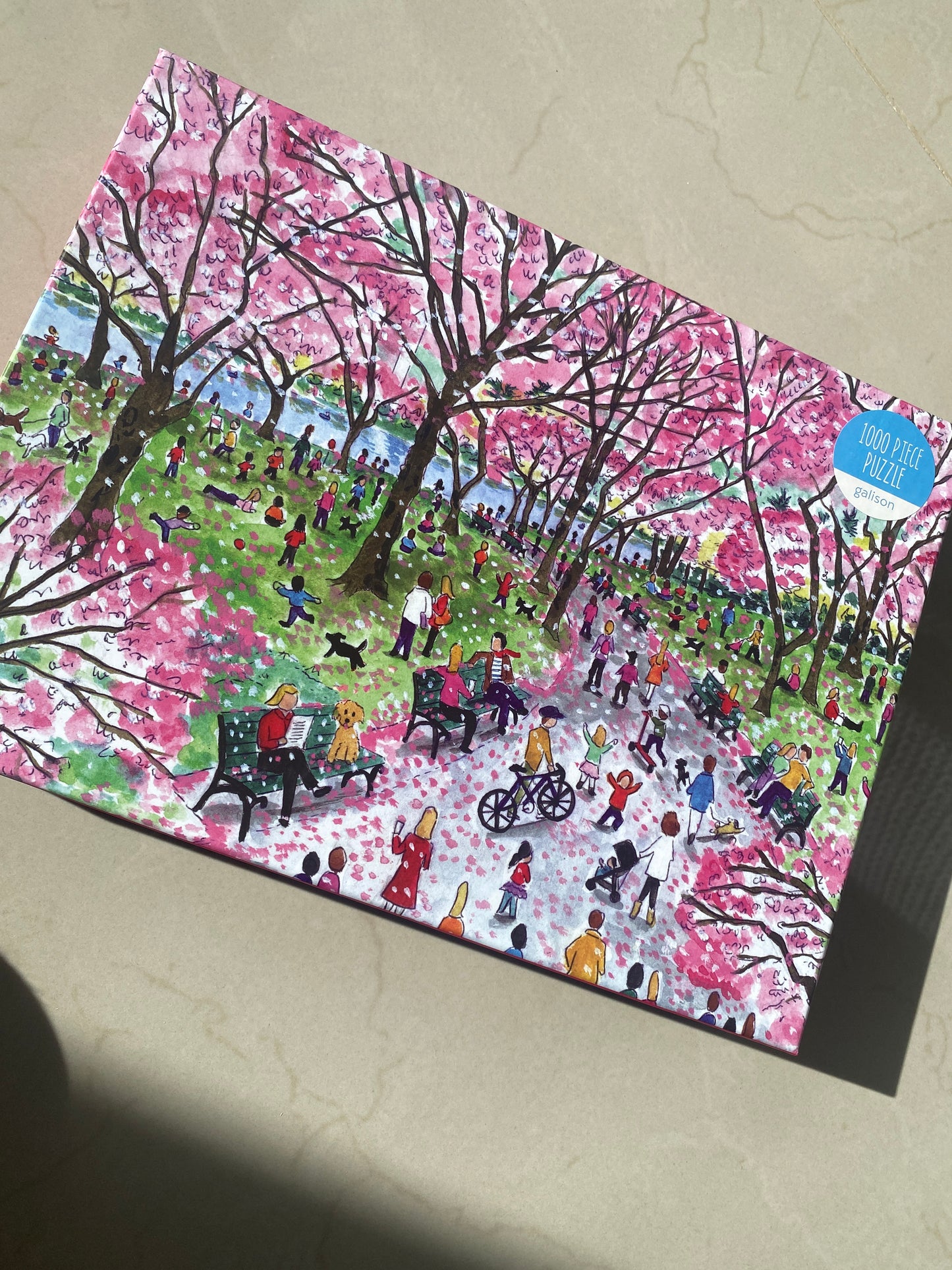 Michael Storrings Cherry Blossoms 1000 Piece Puzzle