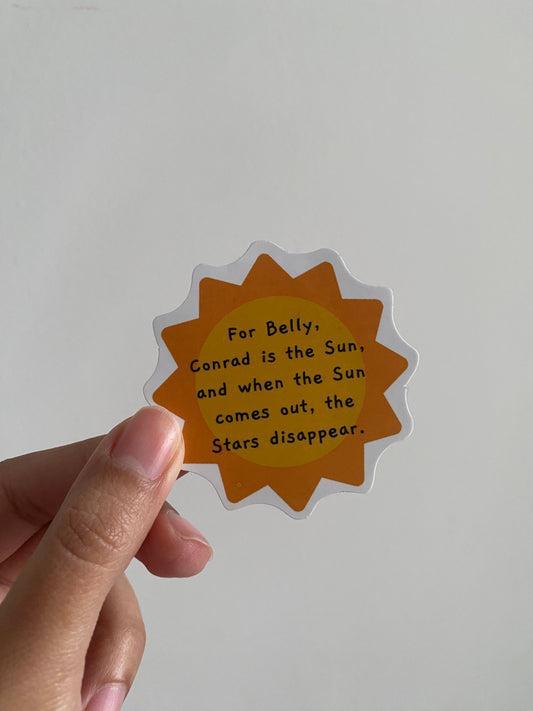 Sticker The Summer I Turned Pretty