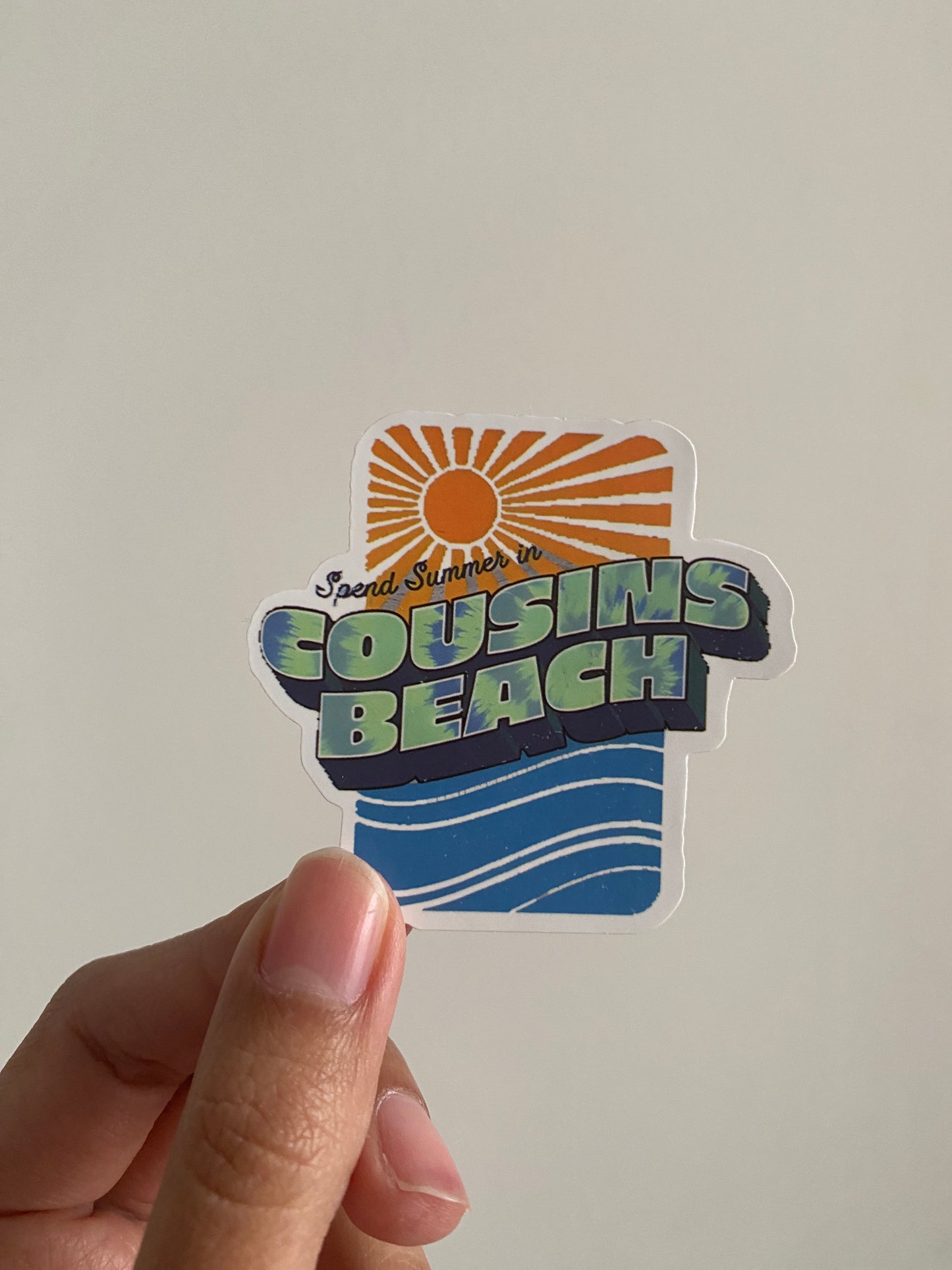 Sticker The Summer I Turned Pretty