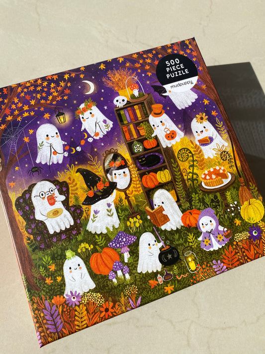 Ghostly Gathering 500 Piece Family Puzzle