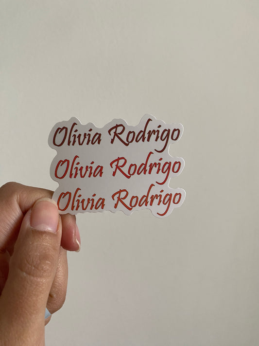Sticker Olivia Rodrigo