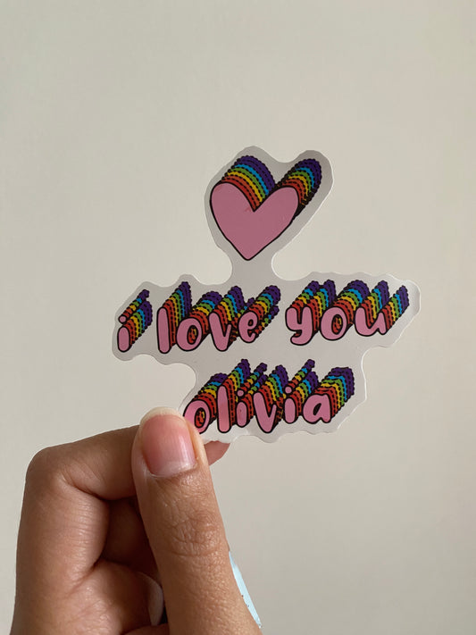 Sticker Olivia Rodrigo