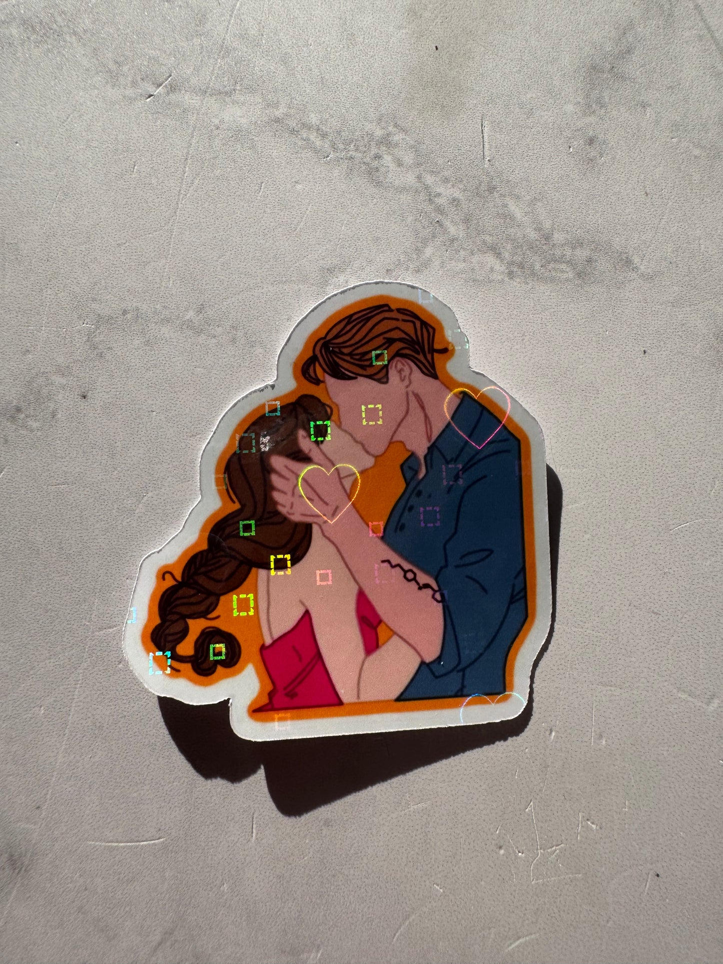 ELSIE & JST- STICKER HOLOGRÁFICO