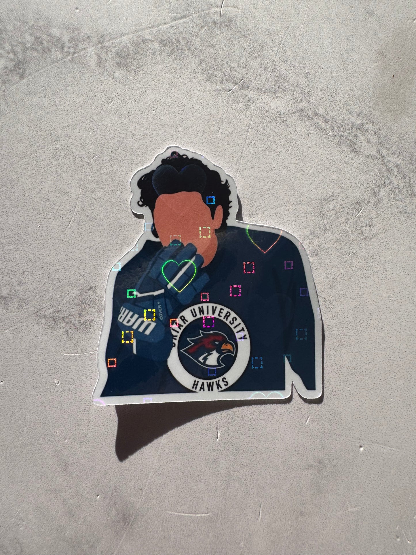 GARRETT G  - STICKER HOLOGRÁFICO
