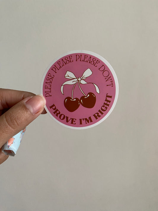 Sticker Sabrina Carpenter