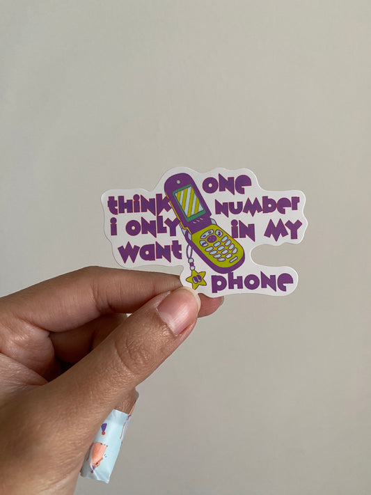 Sticker Sabrina Carpenter