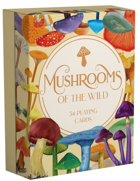 PRE-ORDEN- Mushrooms of the Wild: 54 playing cards by Marta Zafra (Illustrator) TARDA DE 2-5 SEMANAS EN LLEGAR A PARTIR DEL 9 DE SEPTIEMRE