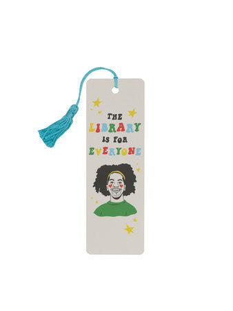 PRE-ORDEN- Mychal Threets: The Library is for Everyone Bookmark TARDA DE 2-5 SEMANAS EN LLEGAR A PARTIR DEL 9 DE SEPTIEMBRE