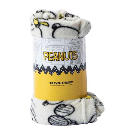 PRE-ORDEN- Peanuts® Travel Throw TARDA DE 2-4 SEMANAS EN LLEGAR