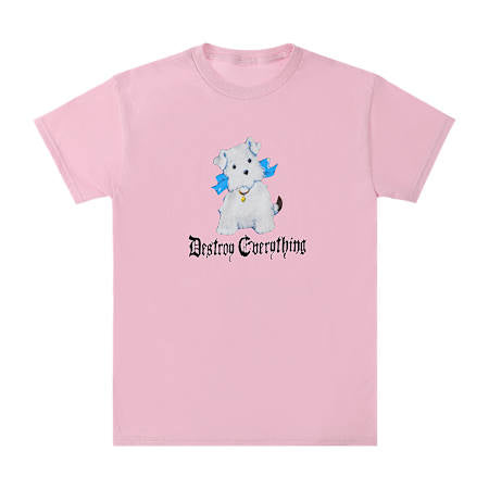 PRE-ORDEN- Puppy Destroy Everything Graphic Tee TARDA DE 2-4 SEMANAS EN LLEGAR