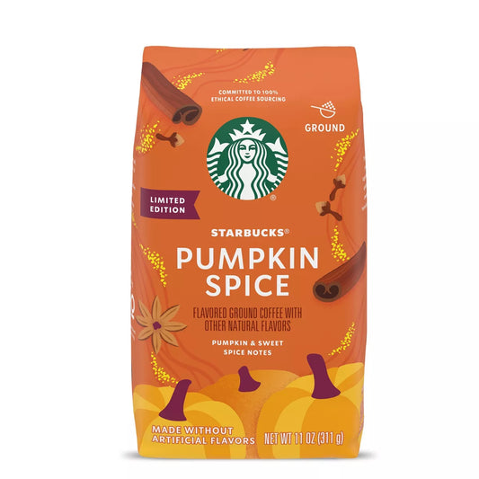 PRE-ORDEN- Starbucks Pumpkin Spice Light Roast Ground Coffee - 11oz TARDA DE 2-4 SEMANAS EN LLEGAR