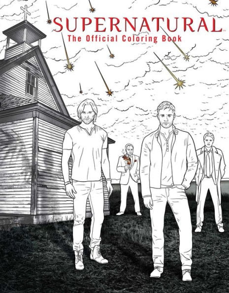 PRE-ORDEN- Supernatural: The Official Coloring Book TARDA DE 2 A 5 SEMANAS EN LLEGAR