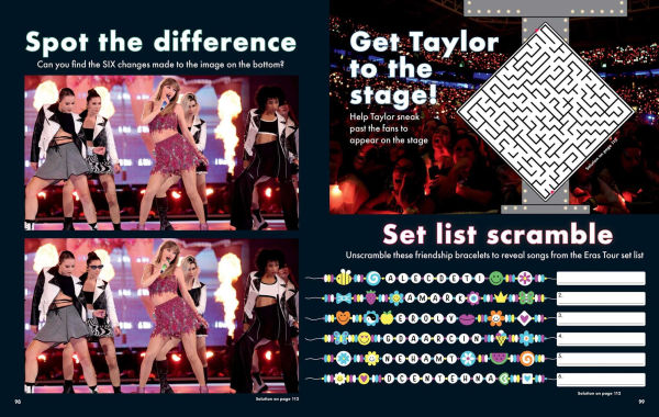 PRE-ORDEN- Taylor Swift Coloring & Activity Book: Tour Edition TARDA DE 2 A 5 SEMANAS EN LLEGAR