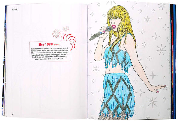 PRE-ORDEN- Taylor Swift Coloring & Activity Book: Tour Edition TARDA DE 2 A 5 SEMANAS EN LLEGAR