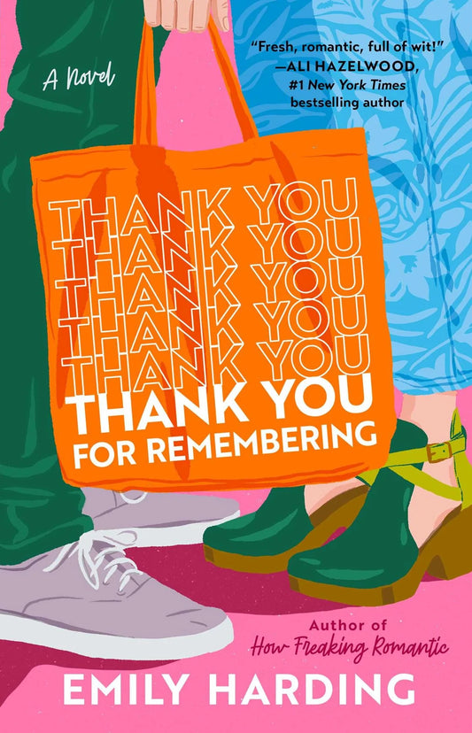 PRE-ORDEN- Thank You for Remembering: A Novel By Emily Harding TARDA DE 2-5 SEMANAS EN LLEGAR A PARTIR DEL 15 DE SEPTIEMBRE