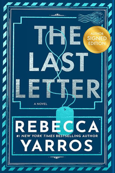 PRE-ORDEN-The Last Letter (Signed Deluxe Edition) by Rebecca Yarros TARDA DE 2-5 SEMANAS EN LLEGAR A PARTIR DEL 16 DE SEPTIEMBRE